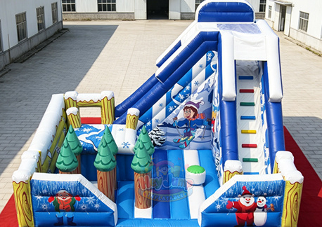 What is the Site Requirements for Operating Inflatable Amusement Equipment