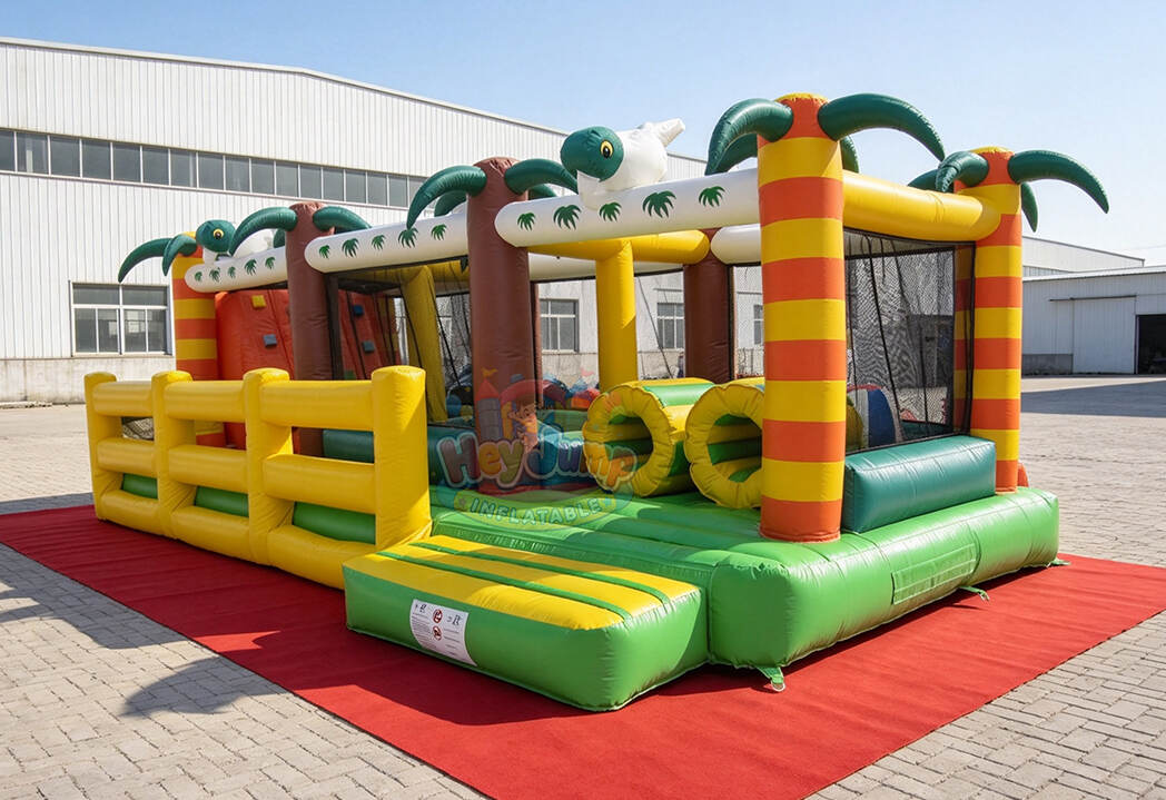 HJO007 Inflatable Forest Obstacle