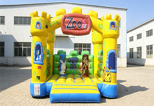 Customizable Inflatable Zoo Castle