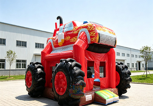 Customizable Inflatable HJC062 Truck Bouncer
