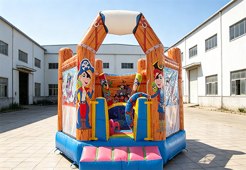 ustomizable Inflatable HJC066 Pirate Bouncer