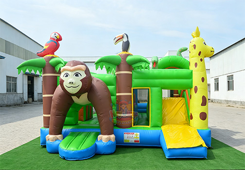 ustomizable Inflatable HJC075 Monkey Bouncer-2