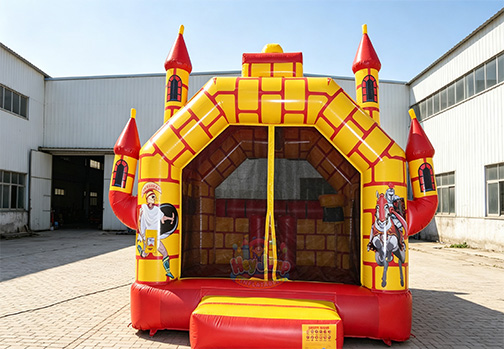 Customizable Inflatable HJC077 Yellow Castle