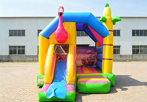 Customizable Inflatable HJC081 Flamingo Bouncer