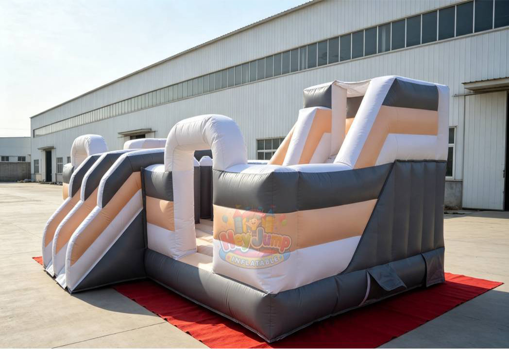 HJC018 Grey Beige Bouncer