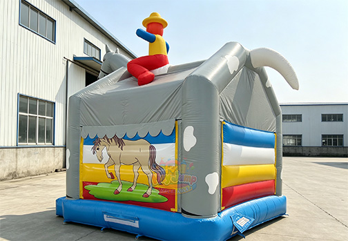 Customizable Inflatable HJC106 Horse Riding Bouncer
