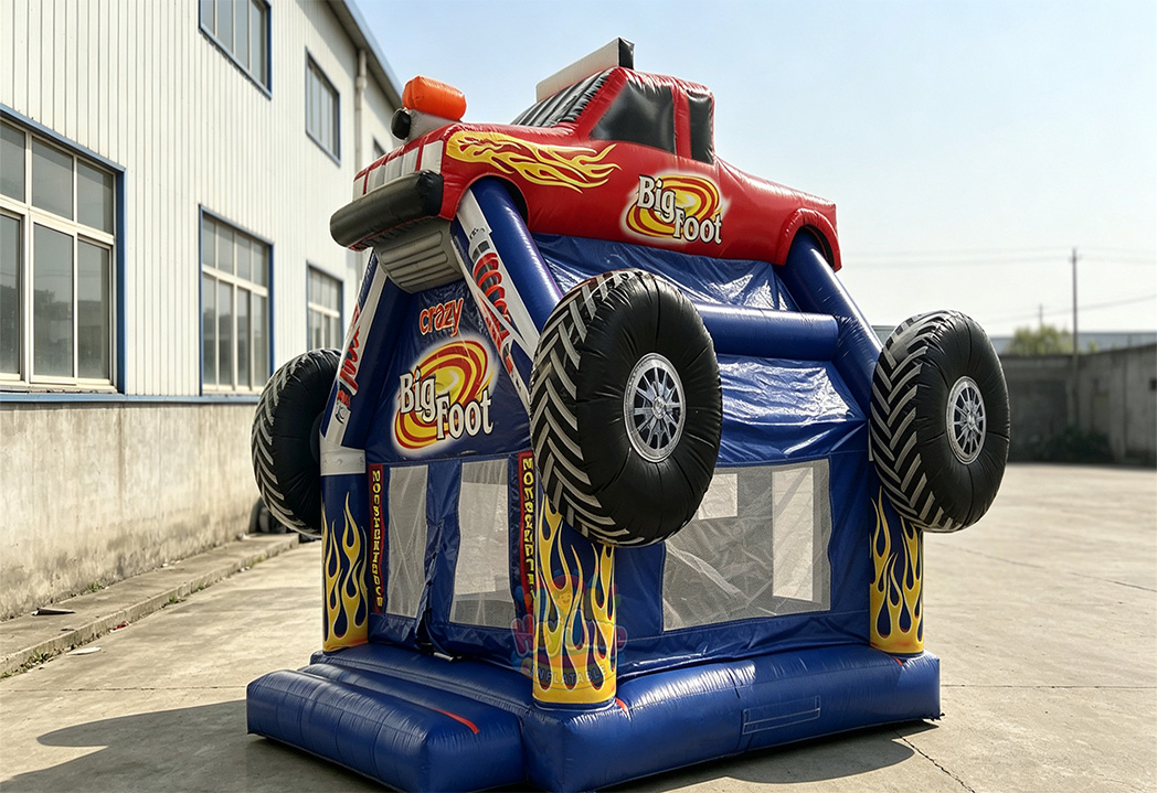 HJC107 Racing Car Bouncer