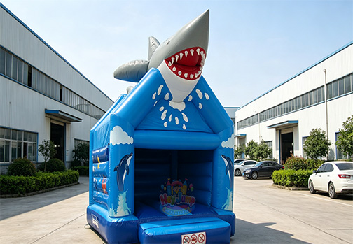 Customizable Inflatable HJC112 Shark Bouncer