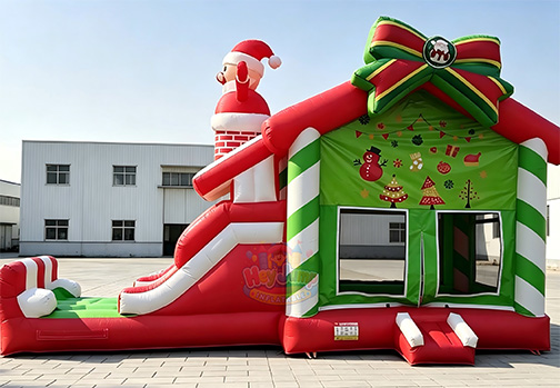 Customizable Inflatable HJC113 Santa Claus Combo