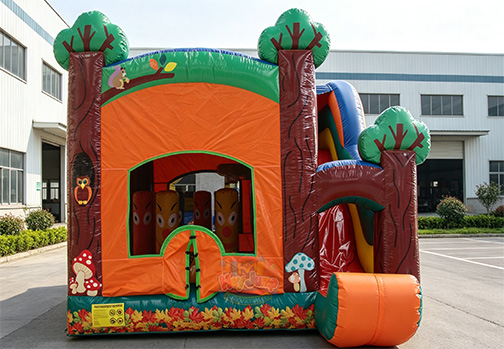 Customizable Inflatable HJC115 Wood Bouncer