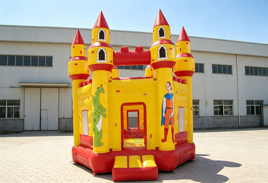 HJC124 Yellow Princess Castle