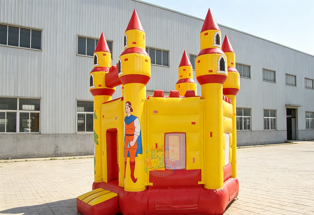 HJC124 Yellow Princess Castle