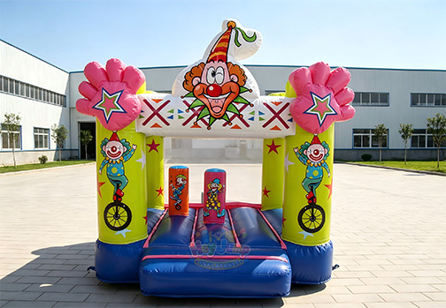 Customizable Inflatable HJC132 Clown Bouncer-1