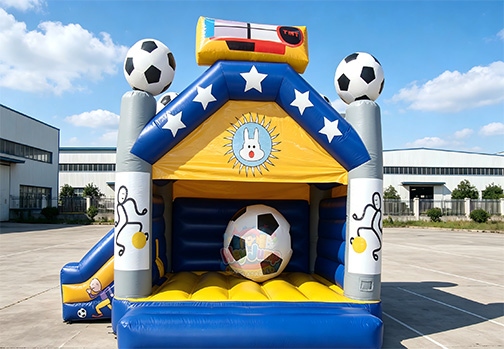 Customizable Inflatable HJC149 Soccer Bouncer-2