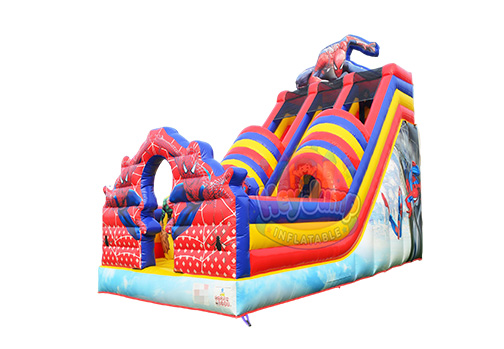 Customizable Inflatable HJS015 Spiderman Slide