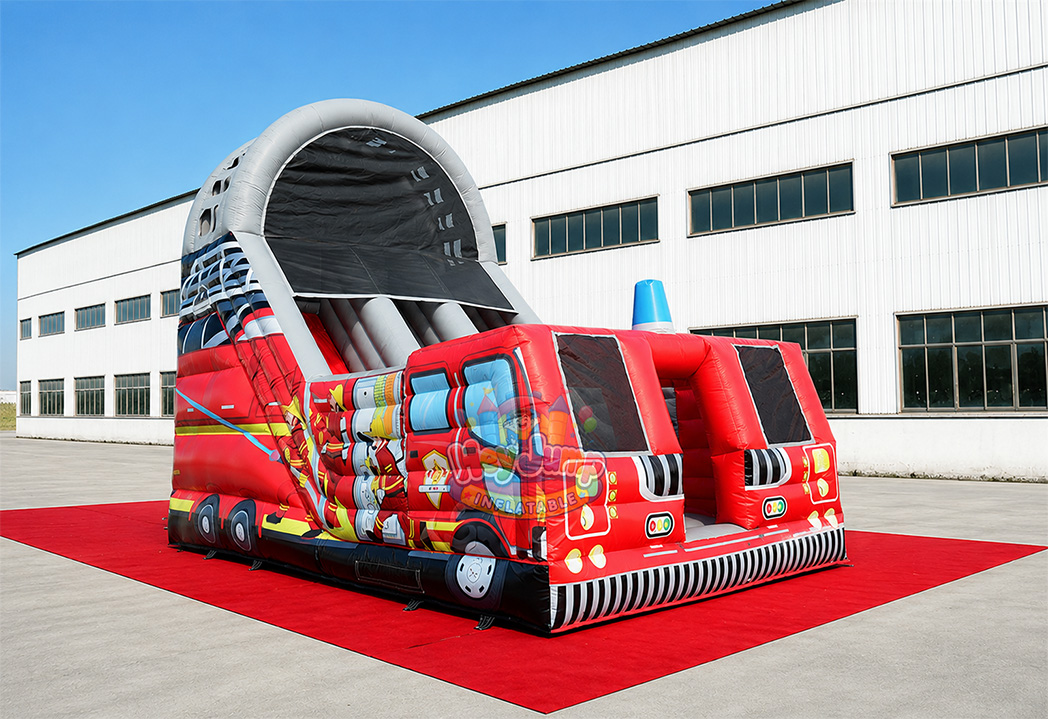 HJS024 Fire Truck Slide