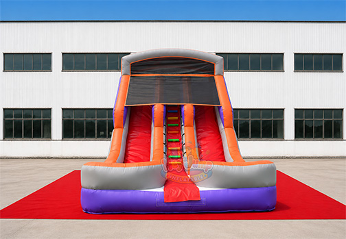 Customizable Inflatable HJS025 Dual Lane Slide