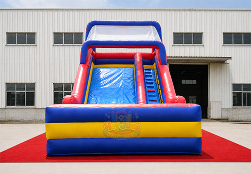 Customizable Inflatable HJS026 Dark Blue Slide
