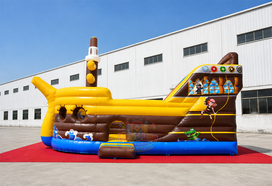 HJS033 Pirate Ship Slide-2
