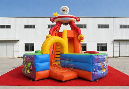 Customizable Inflatable HJS043 Spaceman Slide
