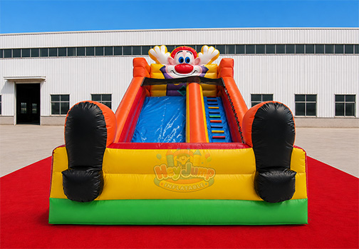 Customizable Inflatable HJS063 Clown Slide-3
