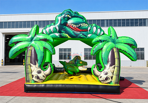 Customizable Inflatable HJG025 Mechanical Dinosaur Game