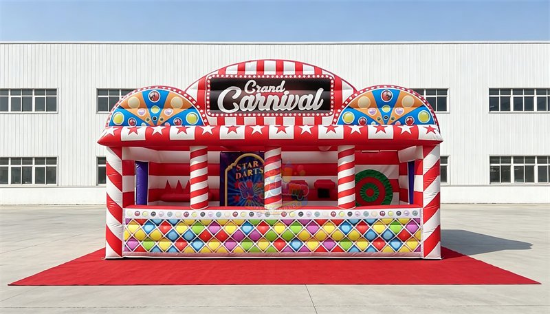Inflatable games have become increasingly hot at amusement parks, festivals, corporate gatherings, family parties, school events, family entertainment centers, birthday parties, shopping malls, etc. Their colorful designs and interactive features make them appealing to both children and adults. Meanwhile, the flexible setup, compact size, economical cost but multiple playing ways of inflatable games make them popular with event organizers and rental businesses.