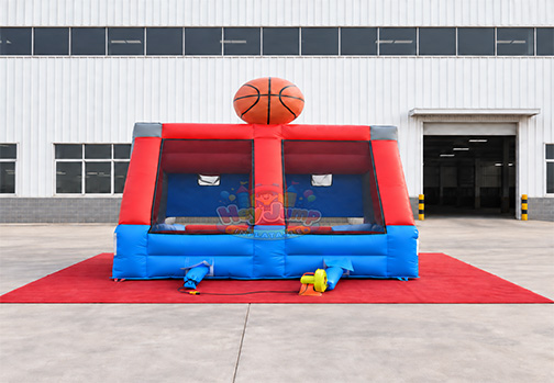 Customizable Inflatable HJG041 Two-in-one Basketball Game-2