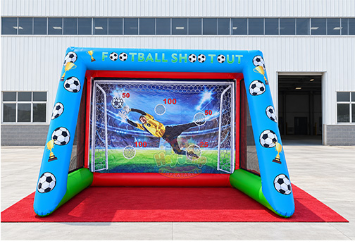 Customizable Inflatable HJG055 Football Shoot