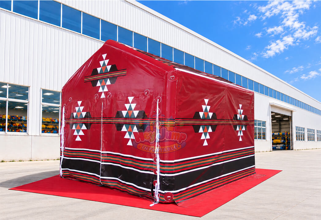 HJT012 Dark Red Tent