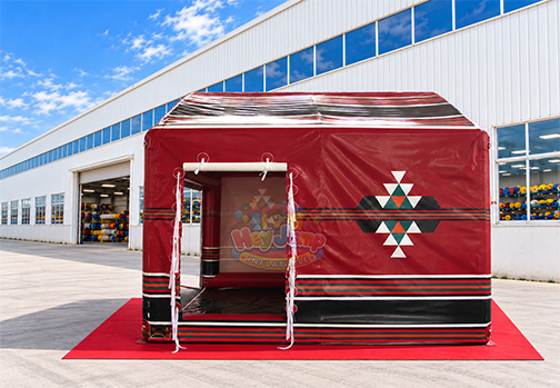 Customizable Inflatable HJT012 Dark Red Tent