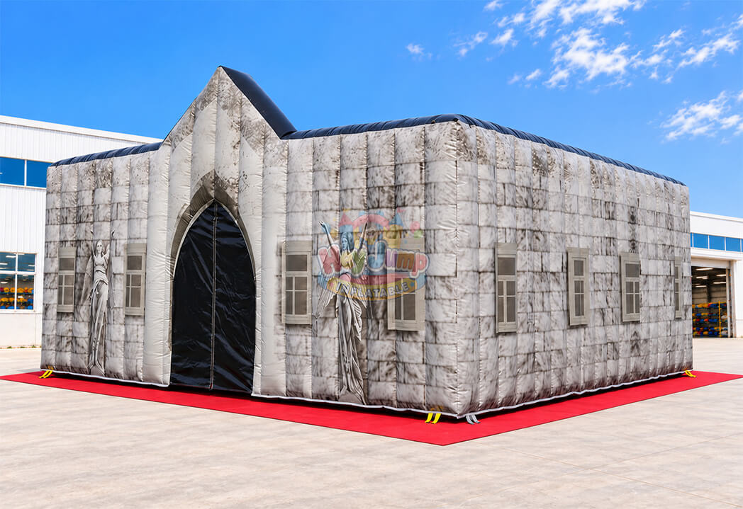 HJT016 Grey Castle Tent