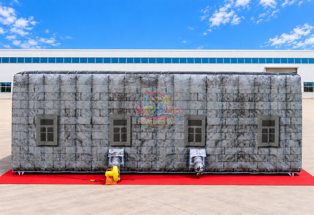 HJT016 Grey Castle Tent