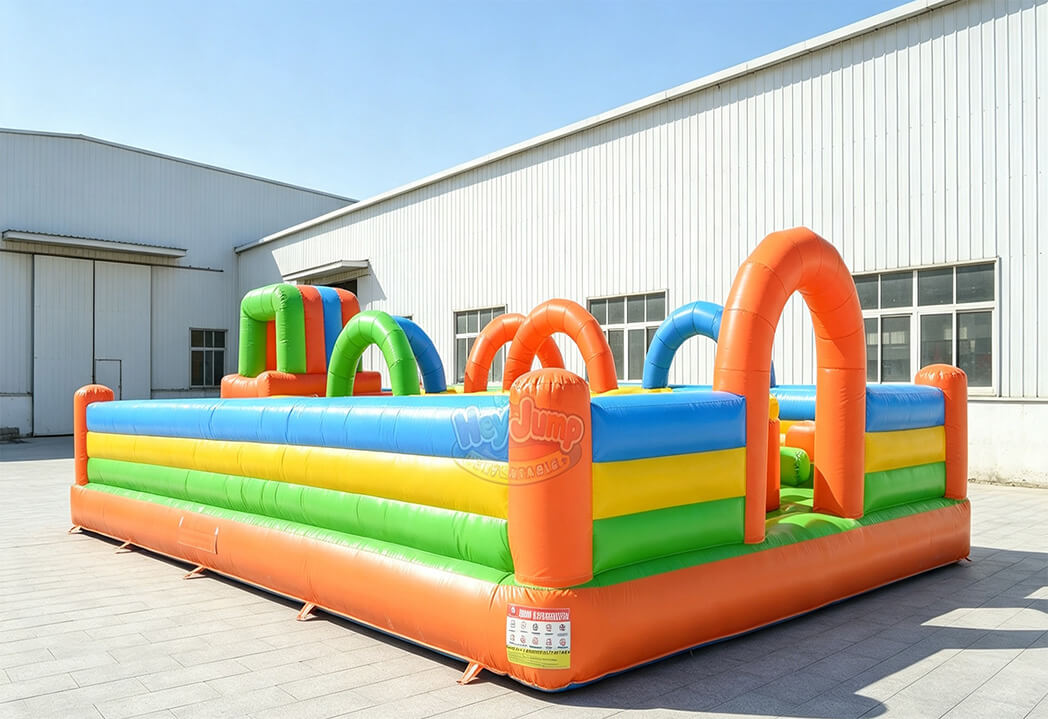 HJBC002 Inflatable colourful maze