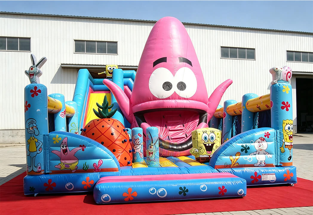 HJBC004 Inflatable Spongebob Bouncer