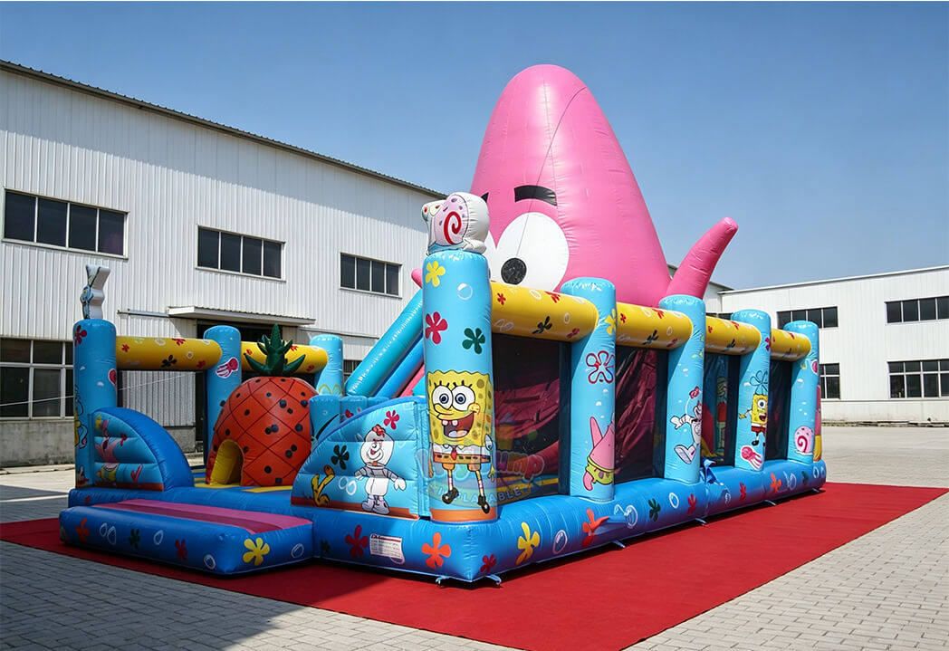 HJBC004 Inflatable Spongebob Bouncer