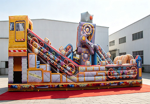 Customizable HJBC005 Inflatable Robot Bouncer