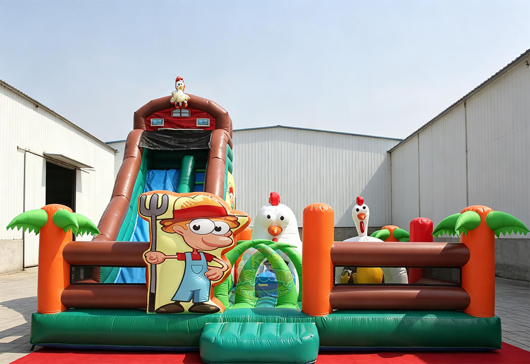HJBC006 Inflatable Chicken Farm