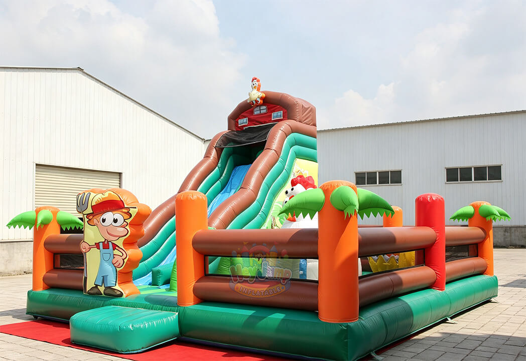 HJBC006 Inflatable Chicken Farm