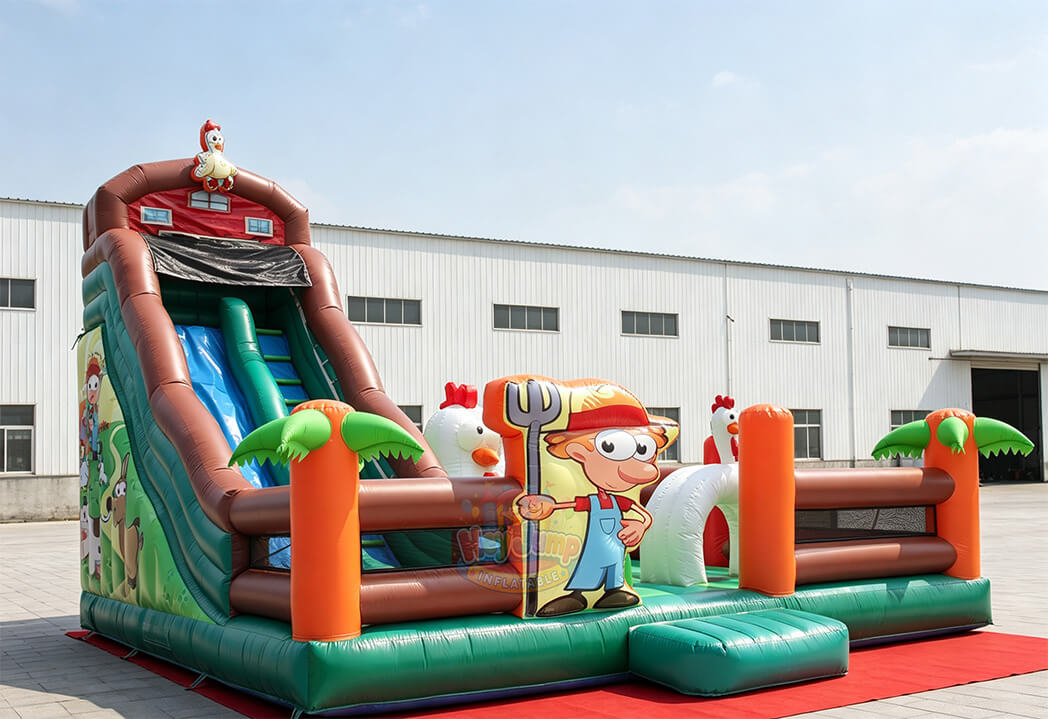 HJBC006 Inflatable Chicken Farm