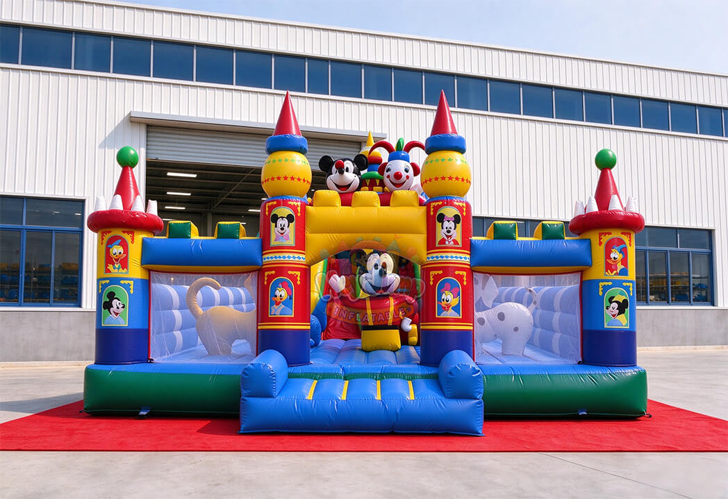 HJBC018 Inflatable Mickey Castle