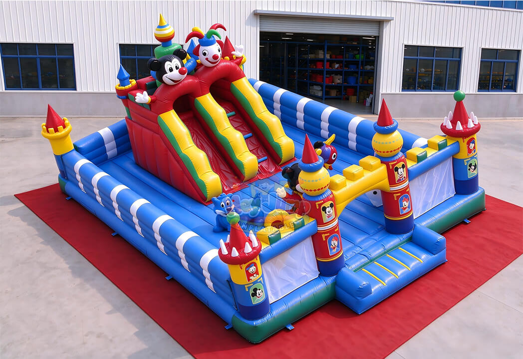 HJBC018 Inflatable Mickey Castle