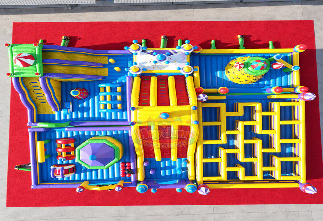 HJBC025 Inflatable Big Castle Paradise