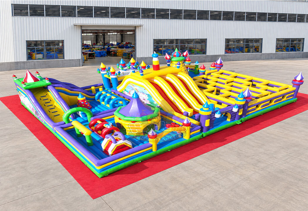 HJBC025 Inflatable Big Castle Paradise