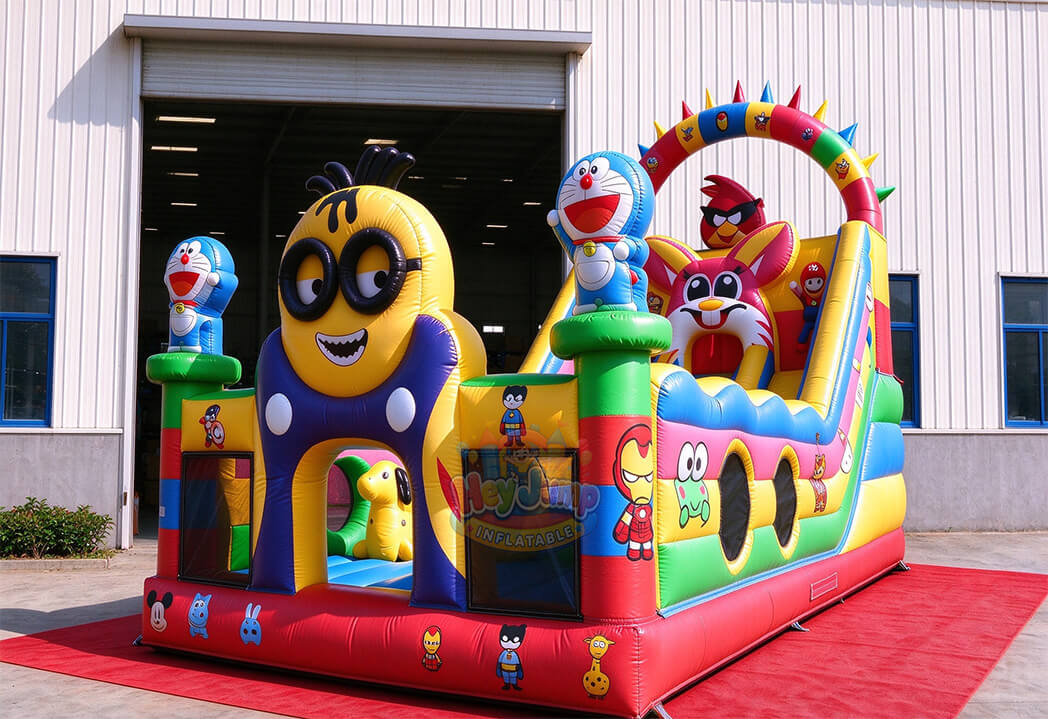 HJBC032 Inflalatable Minions Paradise